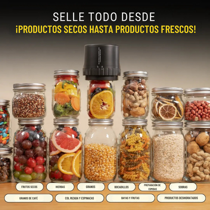 Juego de Selladora al Vacío Mason Seal